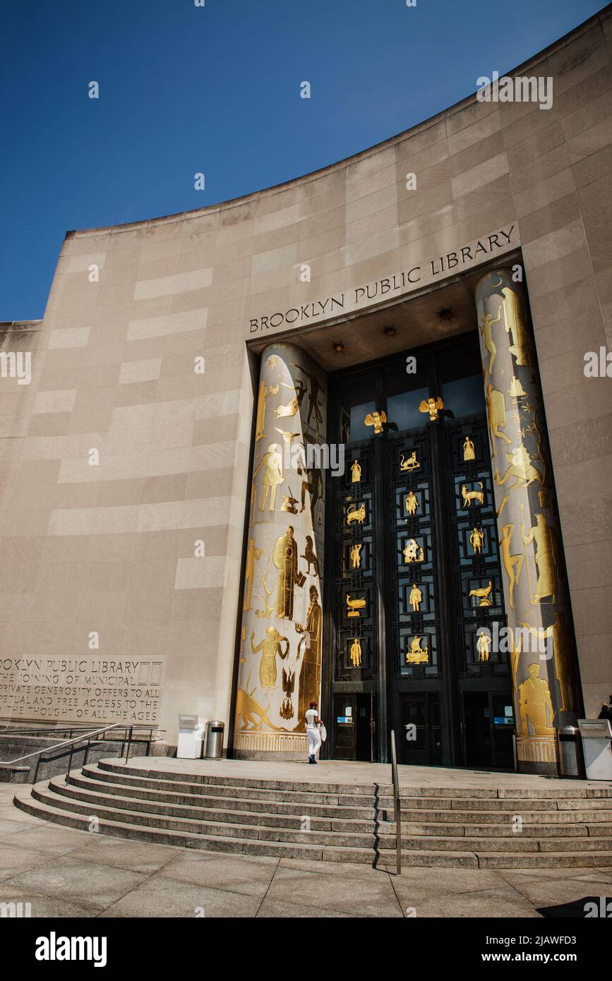 Brooklyn public library grand army plaza brooklyn new york city