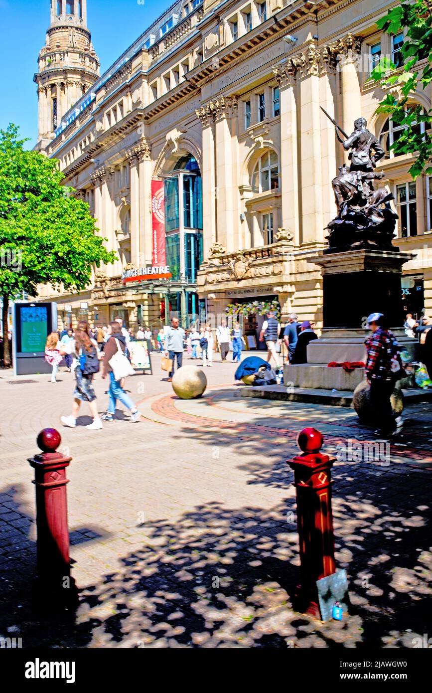 St Annes Square, Manchester, England Stock Photo