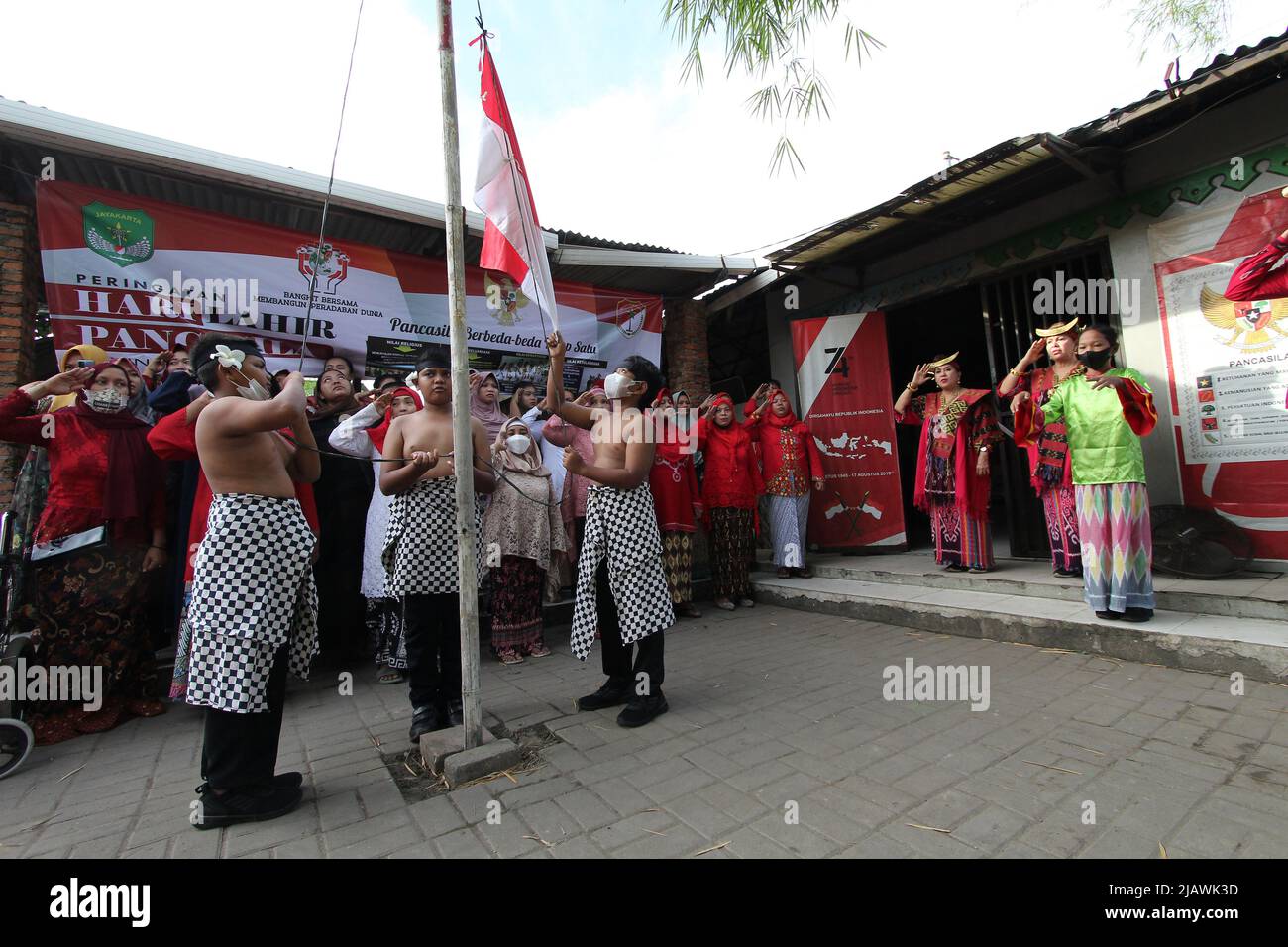 Flag online ceremony meaning
