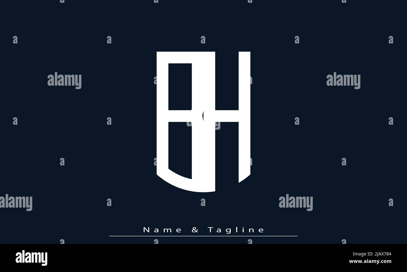 Initials bh hi-res stock photography and images - Alamy