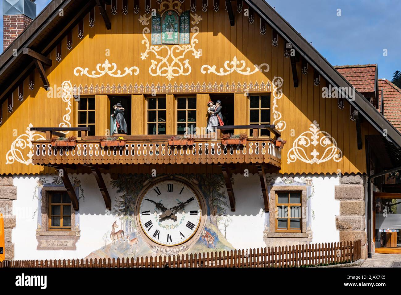 Black Forest (Schwarzwald) architecture in Germany Stock Photo - Alamy