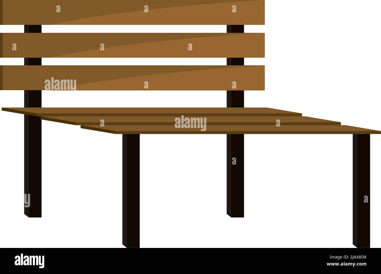 park bench design Stock Vector Image & Art Alamy
