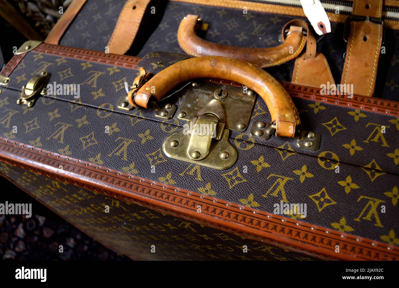 Fashionable Suitcases Bags Luxury Louis Vuitton Store Moscow 2018 – Stock  Editorial Photo © ozina #223588852