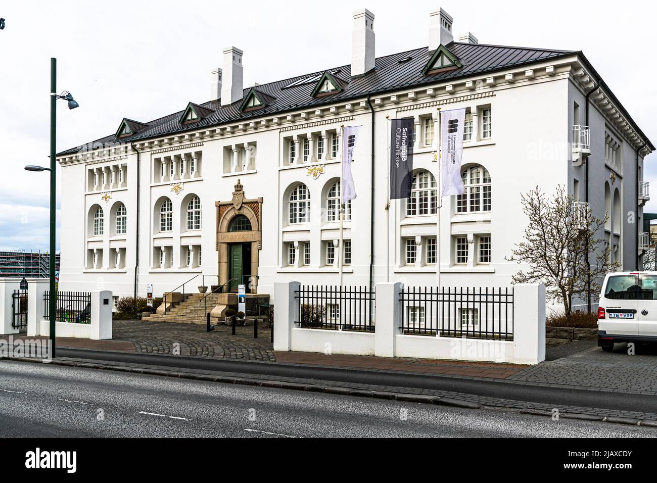 The House of Collections Museum (Safnahúsið) in Reykjavik (Iceland) is