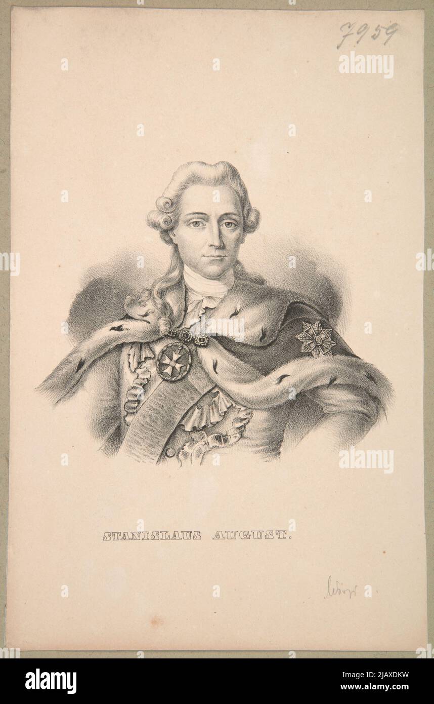 Stanislaus August. [Stanisław August Poniatowski] unknown Stock Photo ...