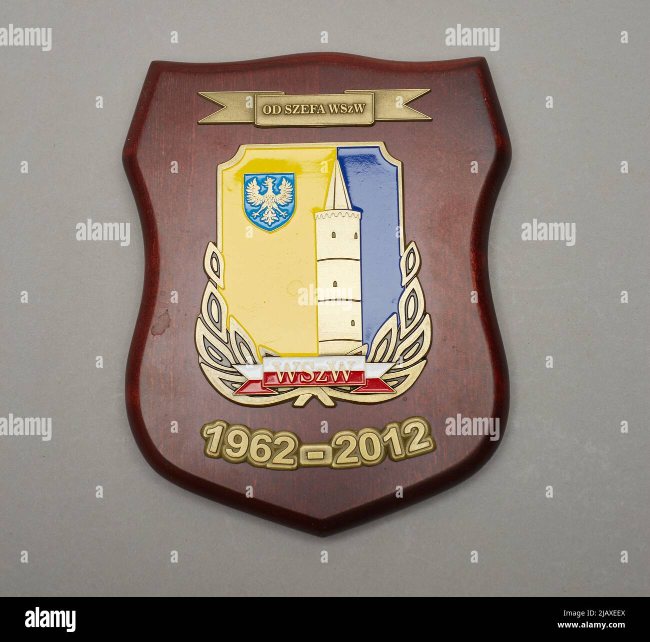 Commemorative gutter of the Provincial Military Staff in Opole P.P.H ...