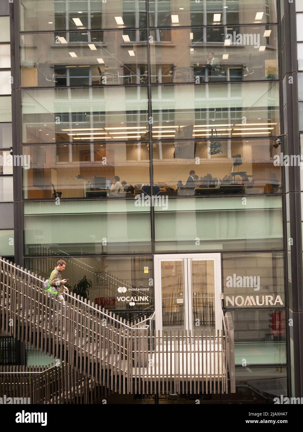 Nomura Headquarters London Stock Photo