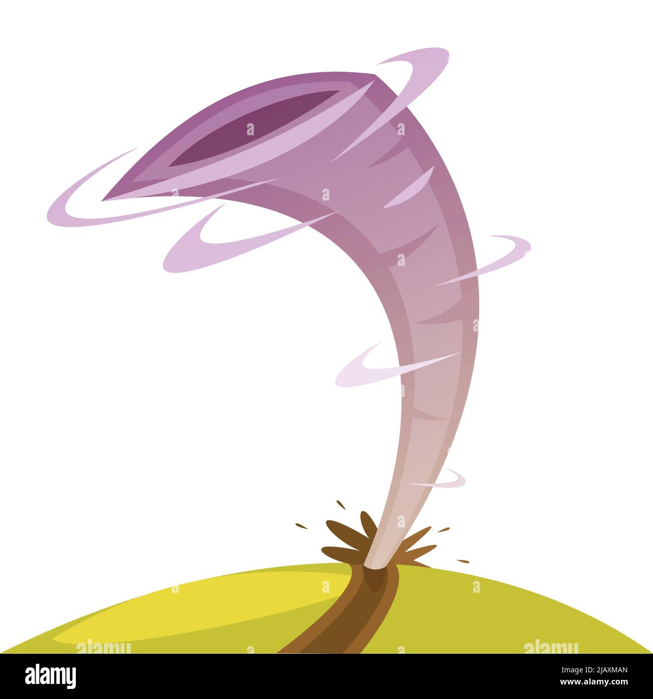 Sterm Vector Tornado storm animated natural disaster hi-res stock photography and ...