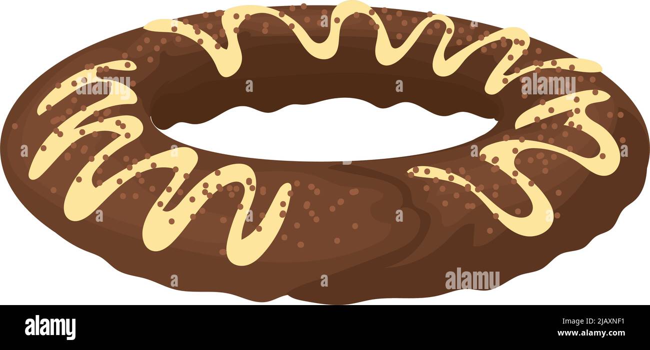 chocolate donut design Stock Vector Image & Art Alamy