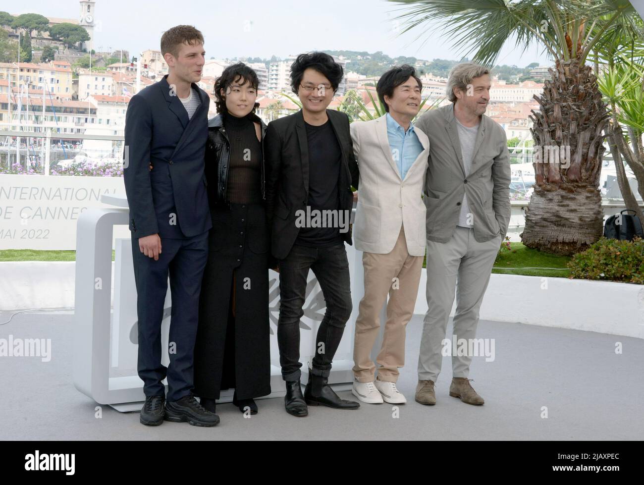 May 23, 2022, CANNES, France: CANNES, FRANCE - MAY 23: Yoann Zimmer, Ji ...