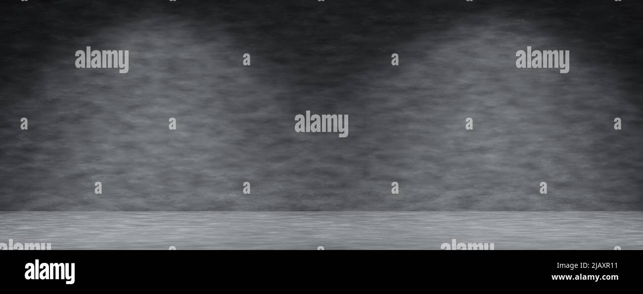 Grey background texture with a spotlight, 3d rendering Stock Photo - Alamy