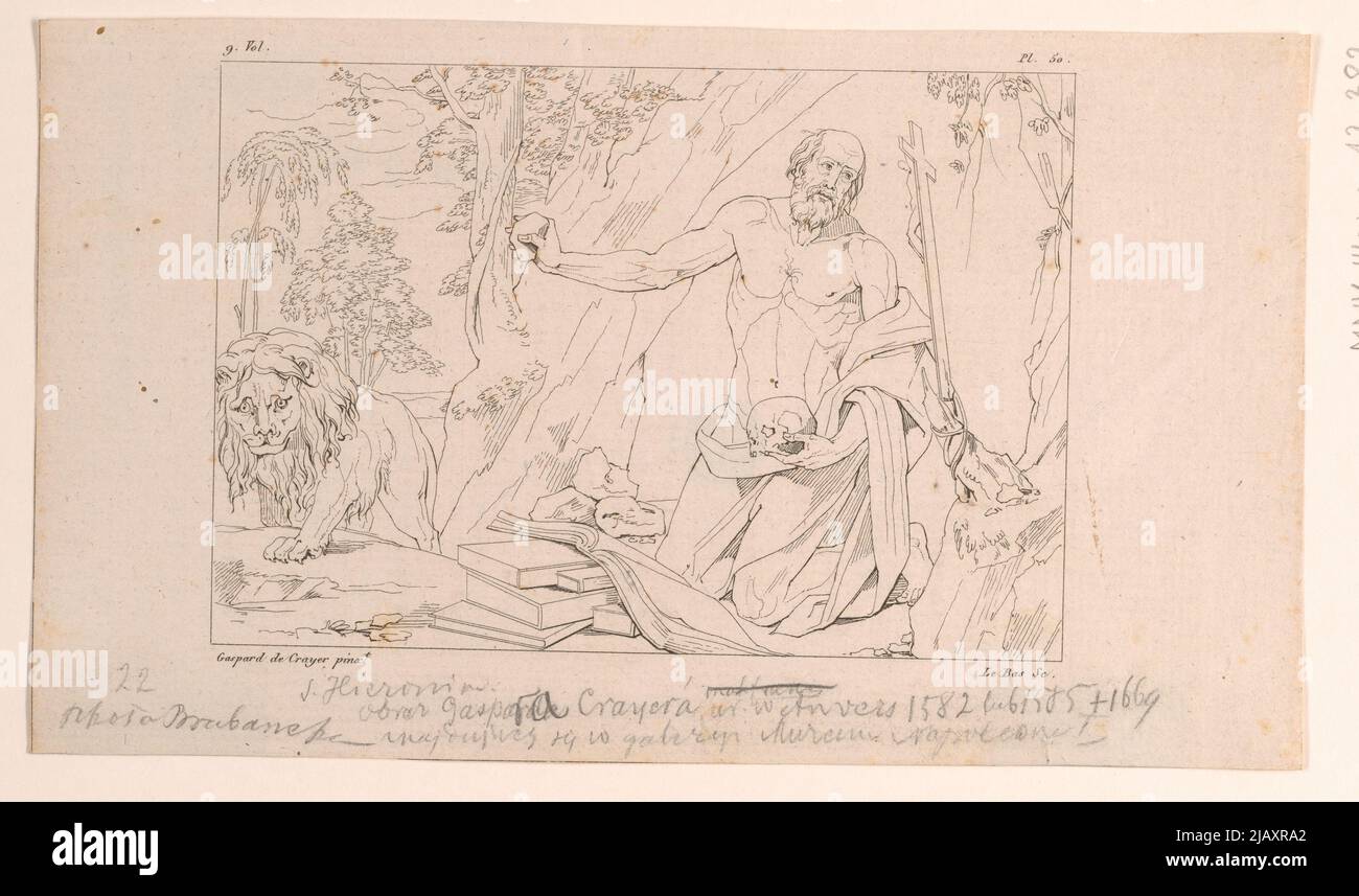 Bliżej Kultury Lebas, Michel Olivier (1783 1843), Landon, Charles Paul (1760 1826), Crayer, Gaspar de (1582 1669) Stock Photo