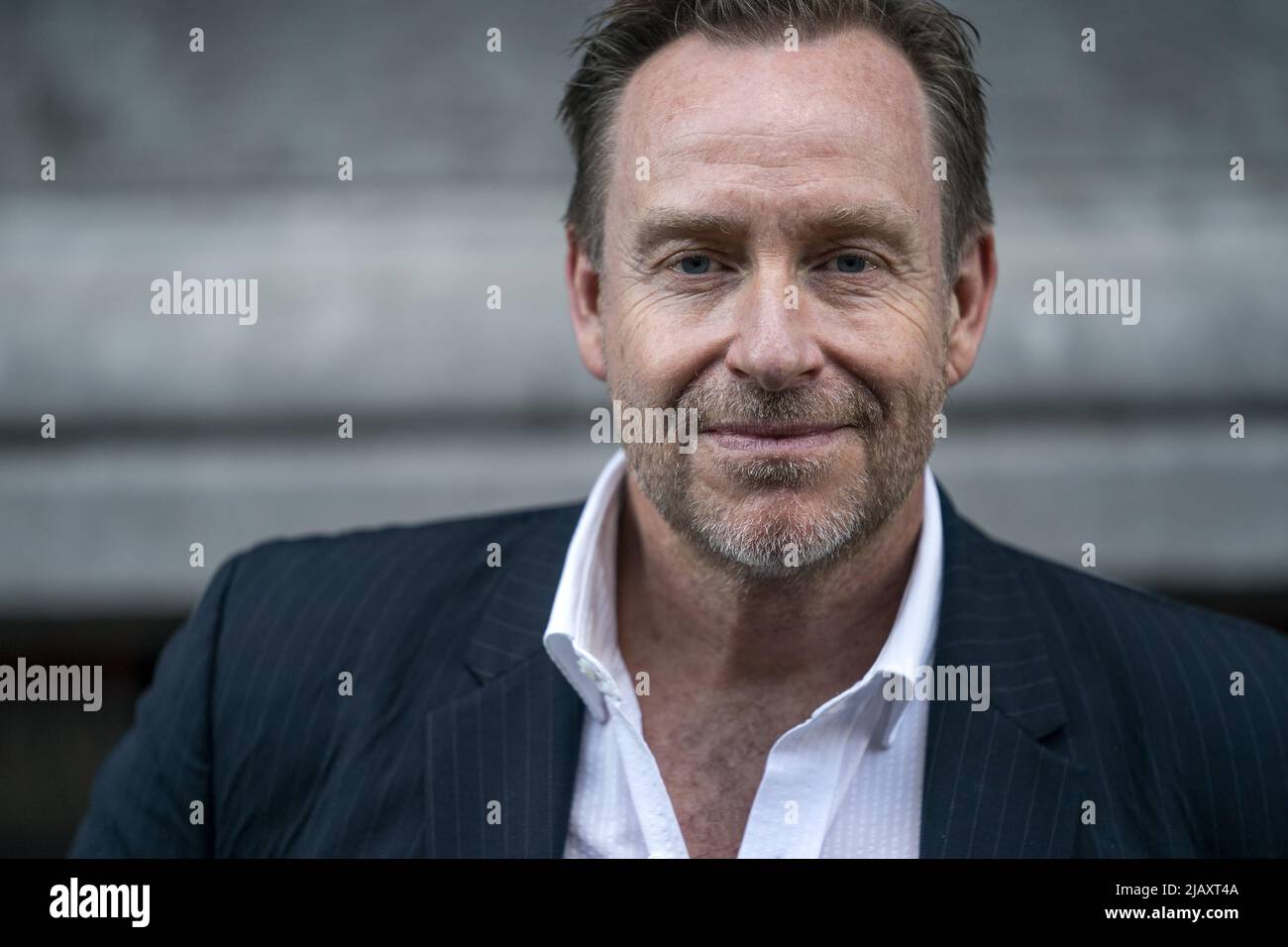 2022-06-01 18:53:54 THE HAGUE - Portrait of Adam Price, screenwriter of the Netflix hit series Borgen. ANP JEROEN JUMELET netherlands out - belgium out Stock Photo