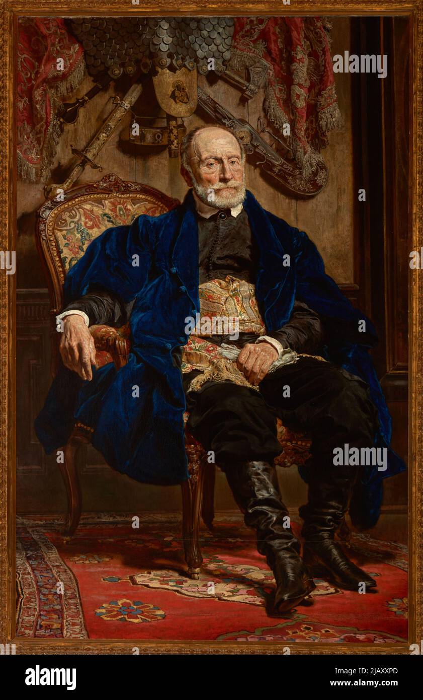 Portrait of Piotr Moszyński Matejko, Jan (1838 1893) Stock Photo