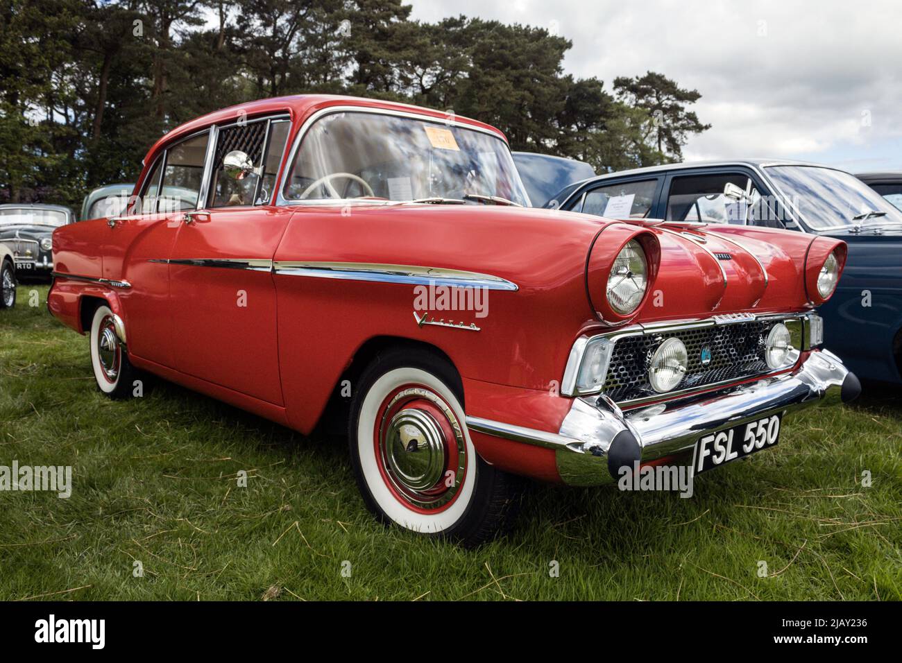1958 Vauxhall Victor. Chipping Steam Fair 2022. Stock Photo