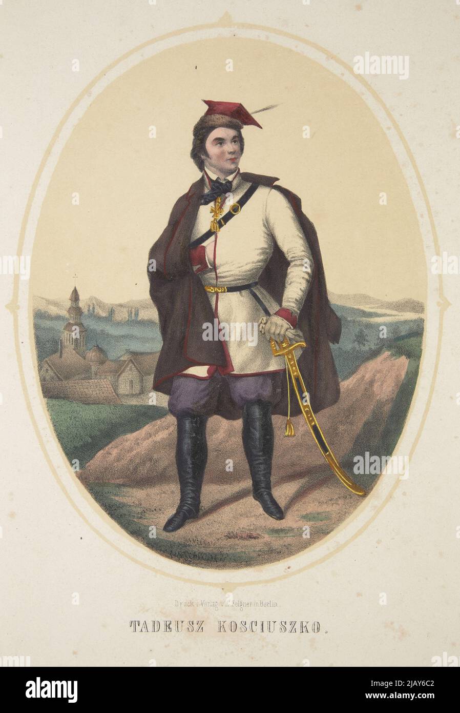 Tadeusz Kosciuszko [Tadeusz Kościuszko] Unknown, Druck and Verlag A ...
