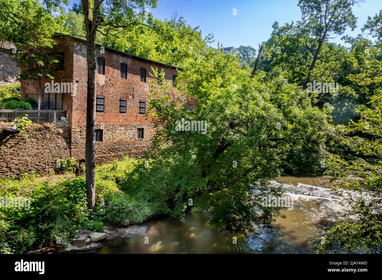 Old Mill Stock Photo