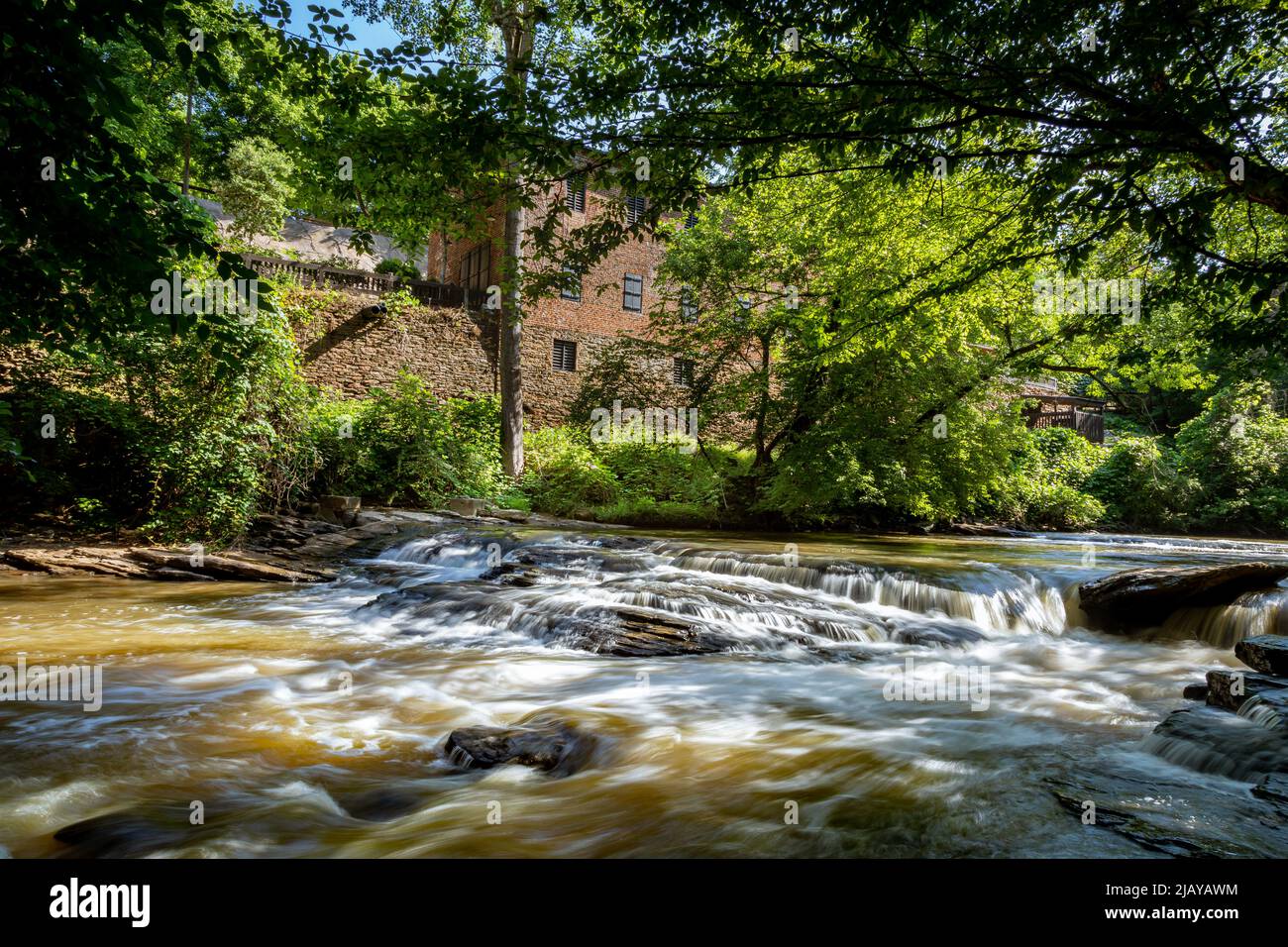 Old Mill Park Stock Photo