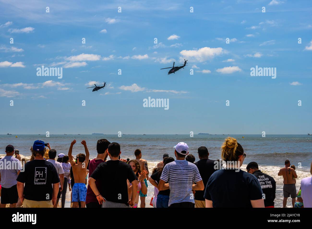 May 29, 2022, Jones Beach, NY, USA Bethpage Air Show at Jones Beach