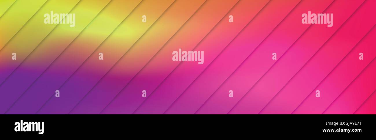 Panoramic abstract web background colorful gradient - Vector ...