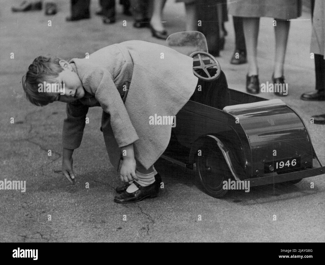 William Steps Prince William 4 - whoops, that step's too high!. May 23, 1946 Stock ...