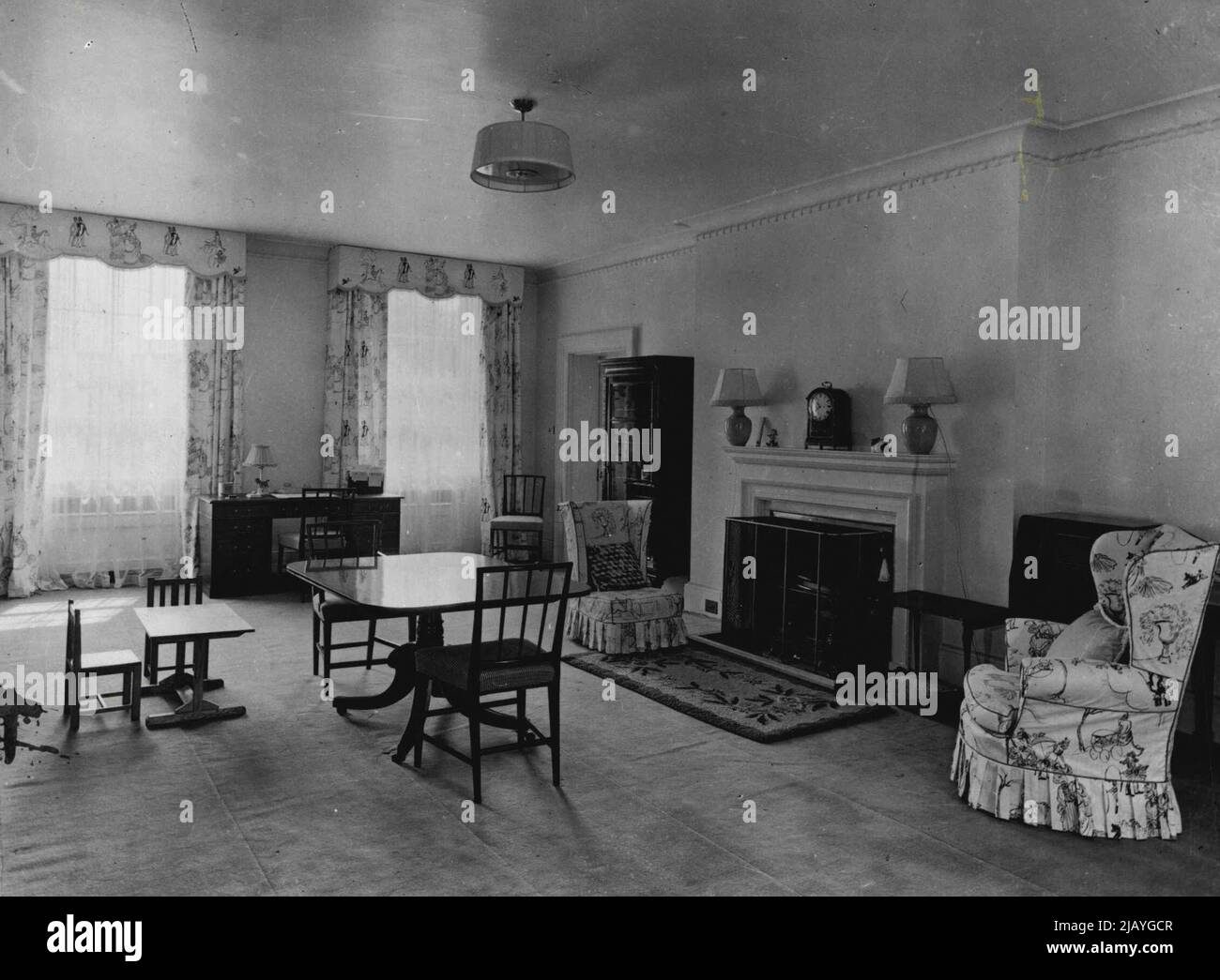 Clarence House St. James Palace. February 23, 1952 Stock Photo Alamy