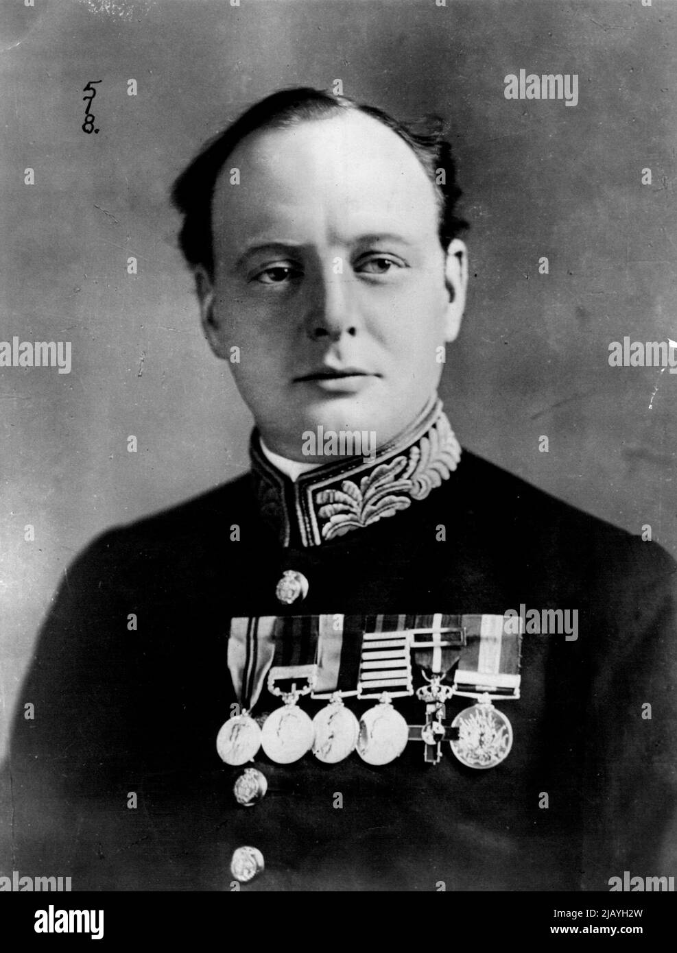Uniform (D) First lord of the Admiralty became Churchill's first