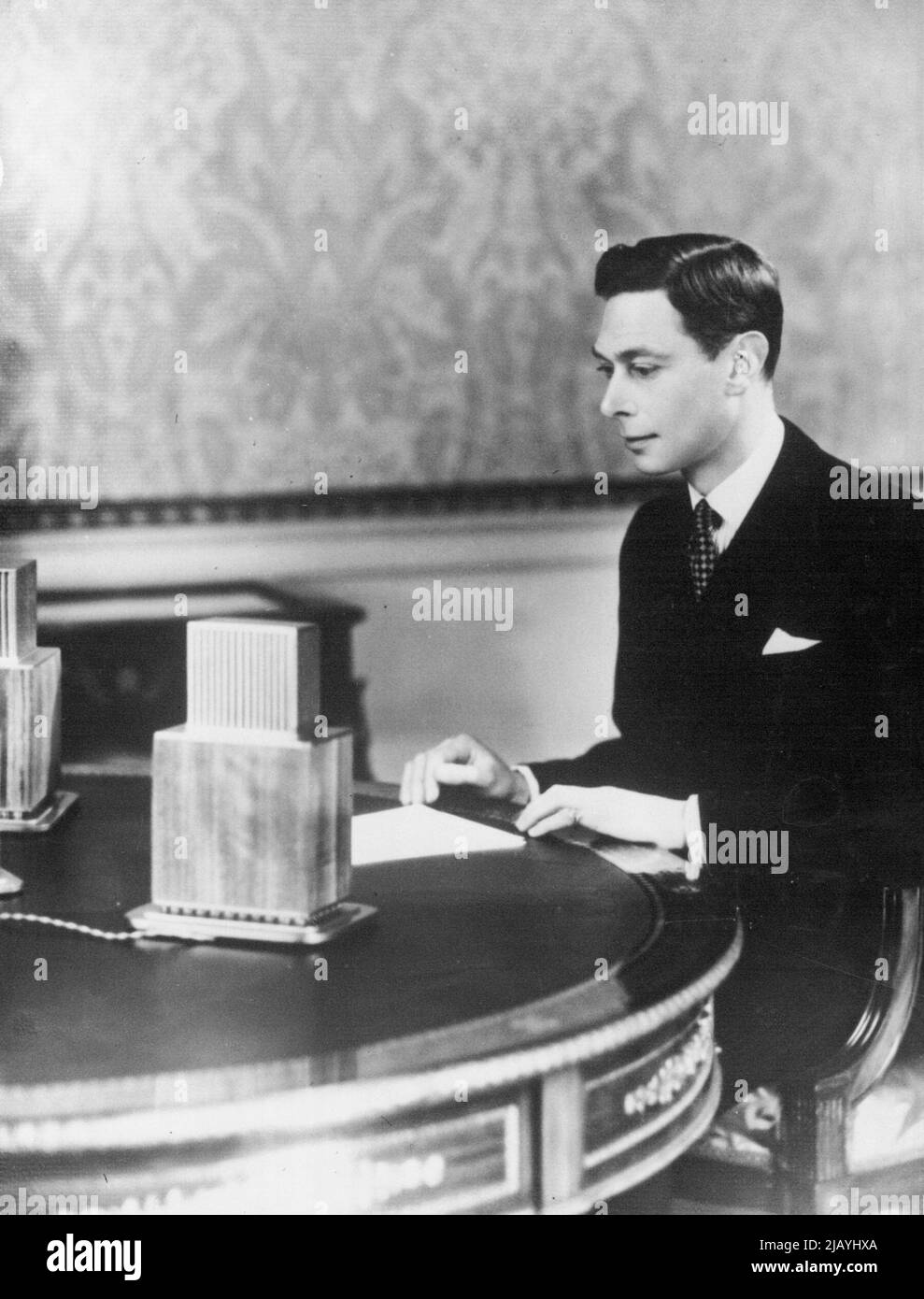 King's Speech script found: King George VI had NINE DAYS to prepare for  famous stutter-busting radio oratory - Mirror Online