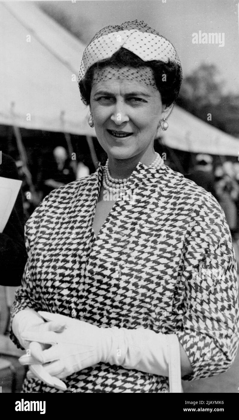 HRH Princess Marina - Duchess of Kent - 1953. May 17, 1953. (Photo by Planet News Ltd.). Stock Photo