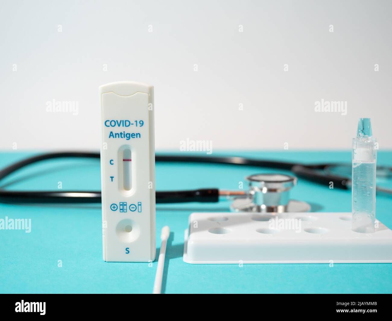 Negative test result using COVID19 rapid testing device. High quality photo Stock Photo Alamy
