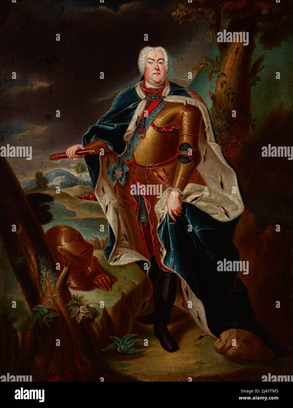 File:King August III in Polish costume by Louis de Silvestre.jpg -  Wikimedia Commons