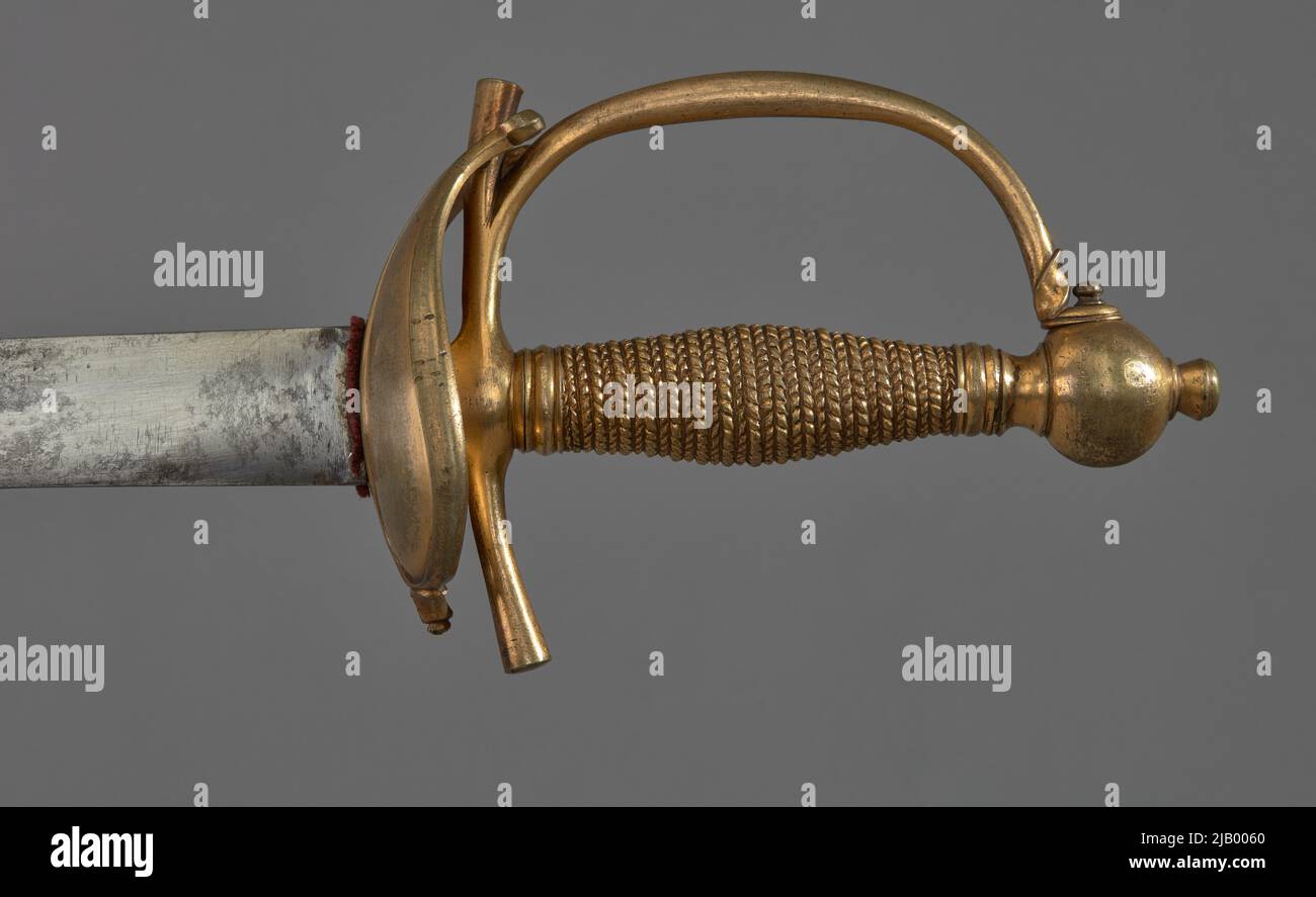 Small sword with scabbard of Gideon Laudon (1717–1790), Austrian Field Marshal Stock Photo
