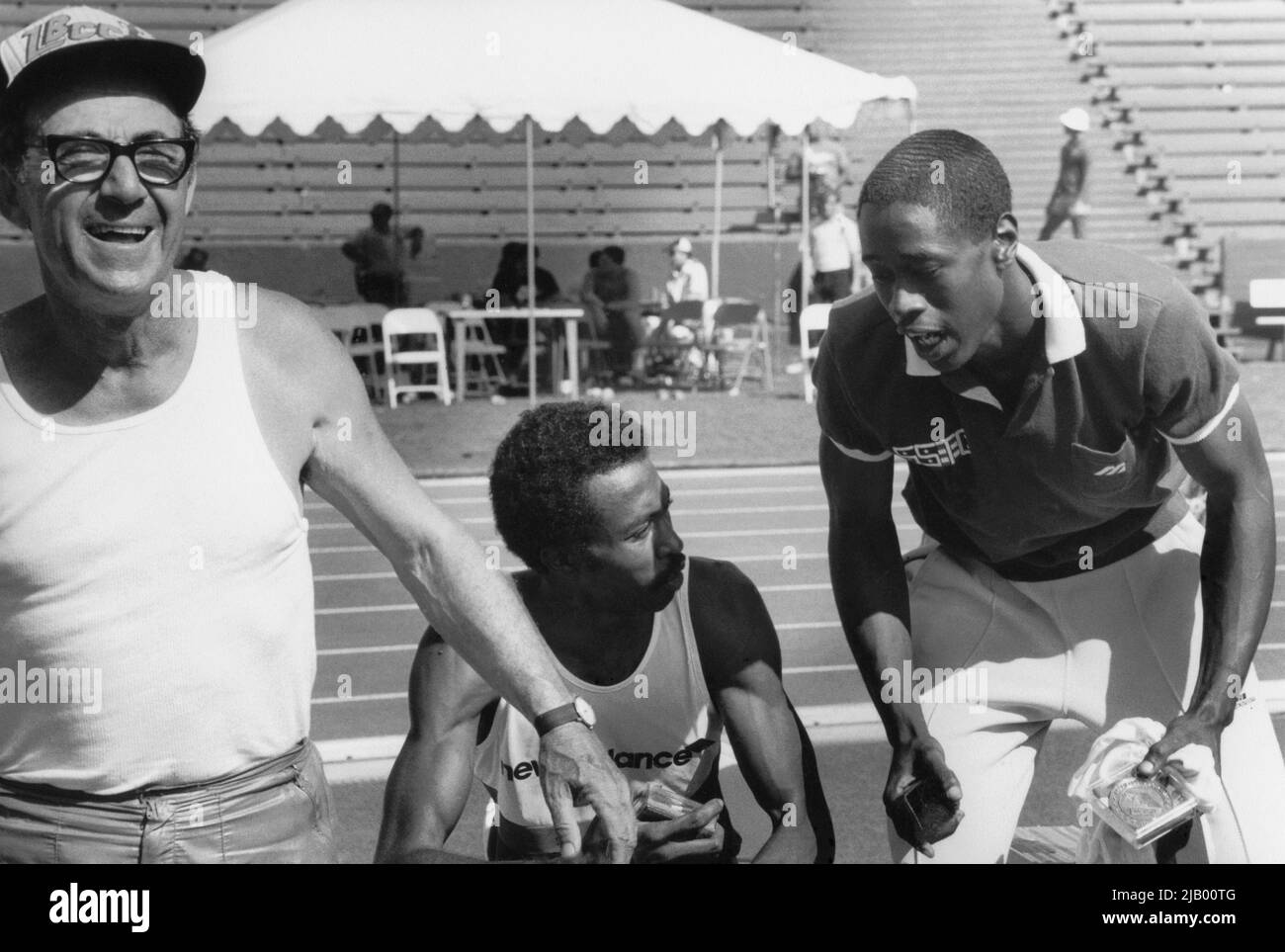 Los Angeles, CA, USA, approx. 1987. RomanianAmerican track and field