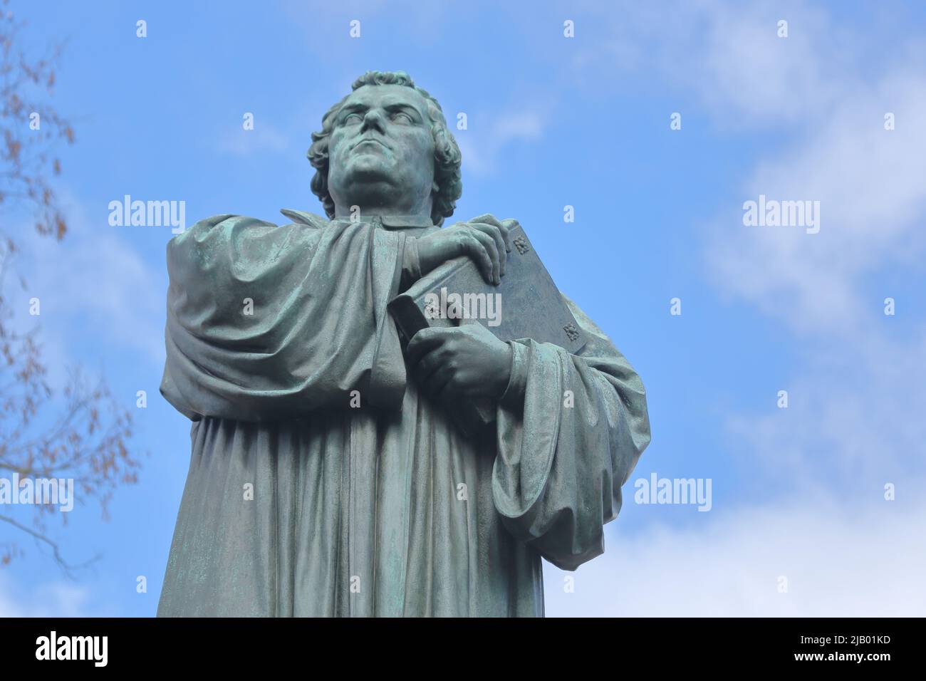 Luther statue book hi-res stock photography and images - Alamy