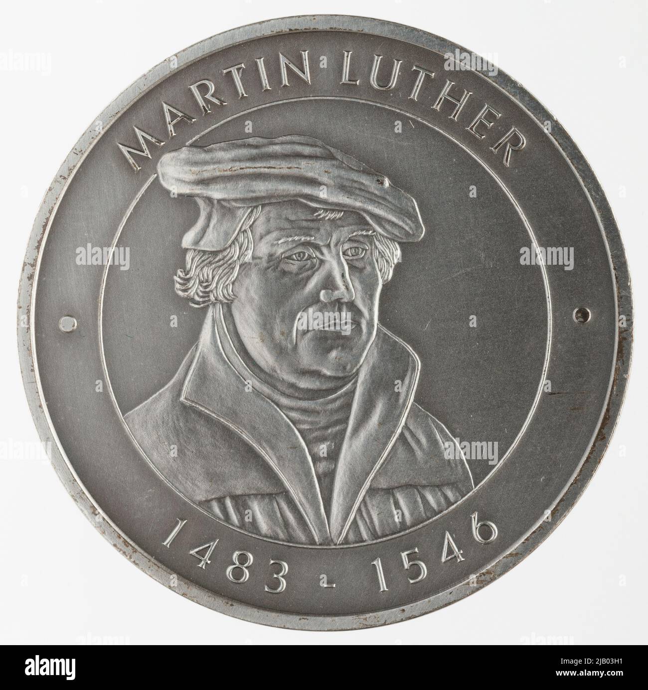 Commemorative medal 500 years of Reformation, the city of Luther