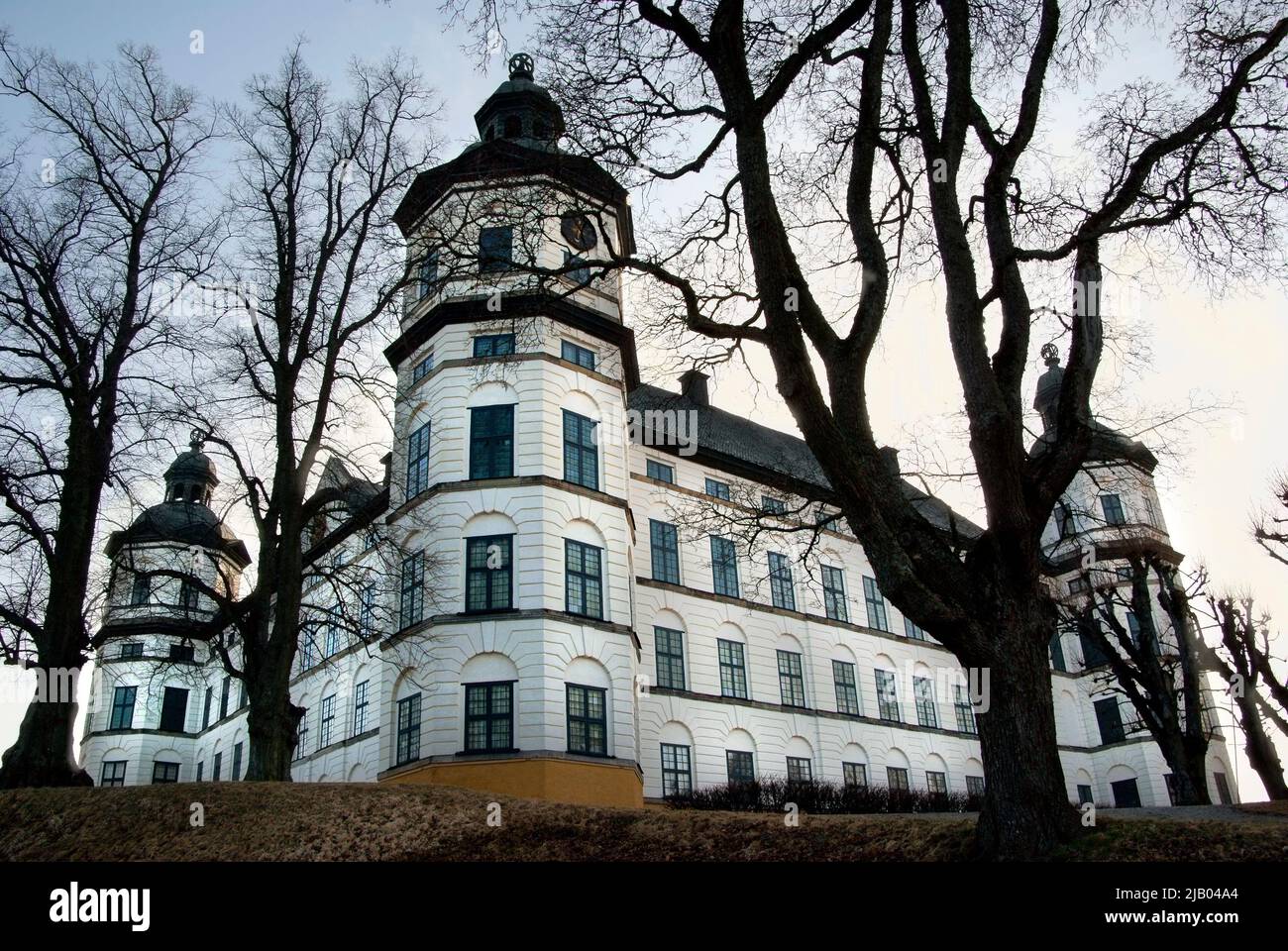 Skokloster 17th-century baroque castle, located in Uppland, Sweden. Stock Photo