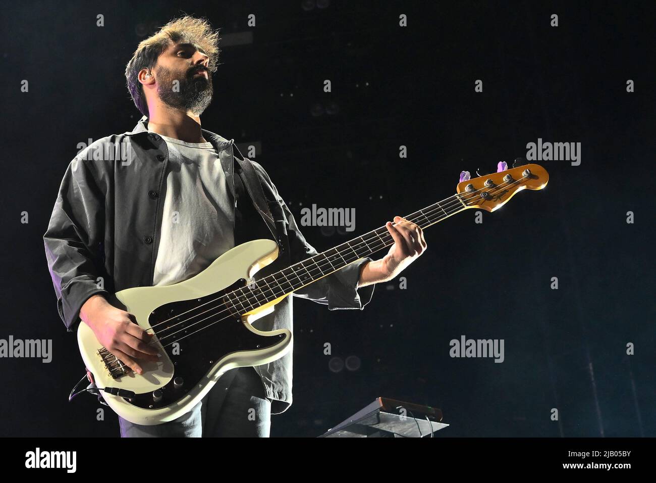 Rome, Italy. 30th May, 2022. Gabriele Roia during the Concert Gazzelle 2022 at PalaEur on 30th May, 2022 in Rome, Italy. (Photo by Domenico Cippitelli/Pacific Press) Credit: Pacific Press Media Production Corp./Alamy Live News Stock Photo