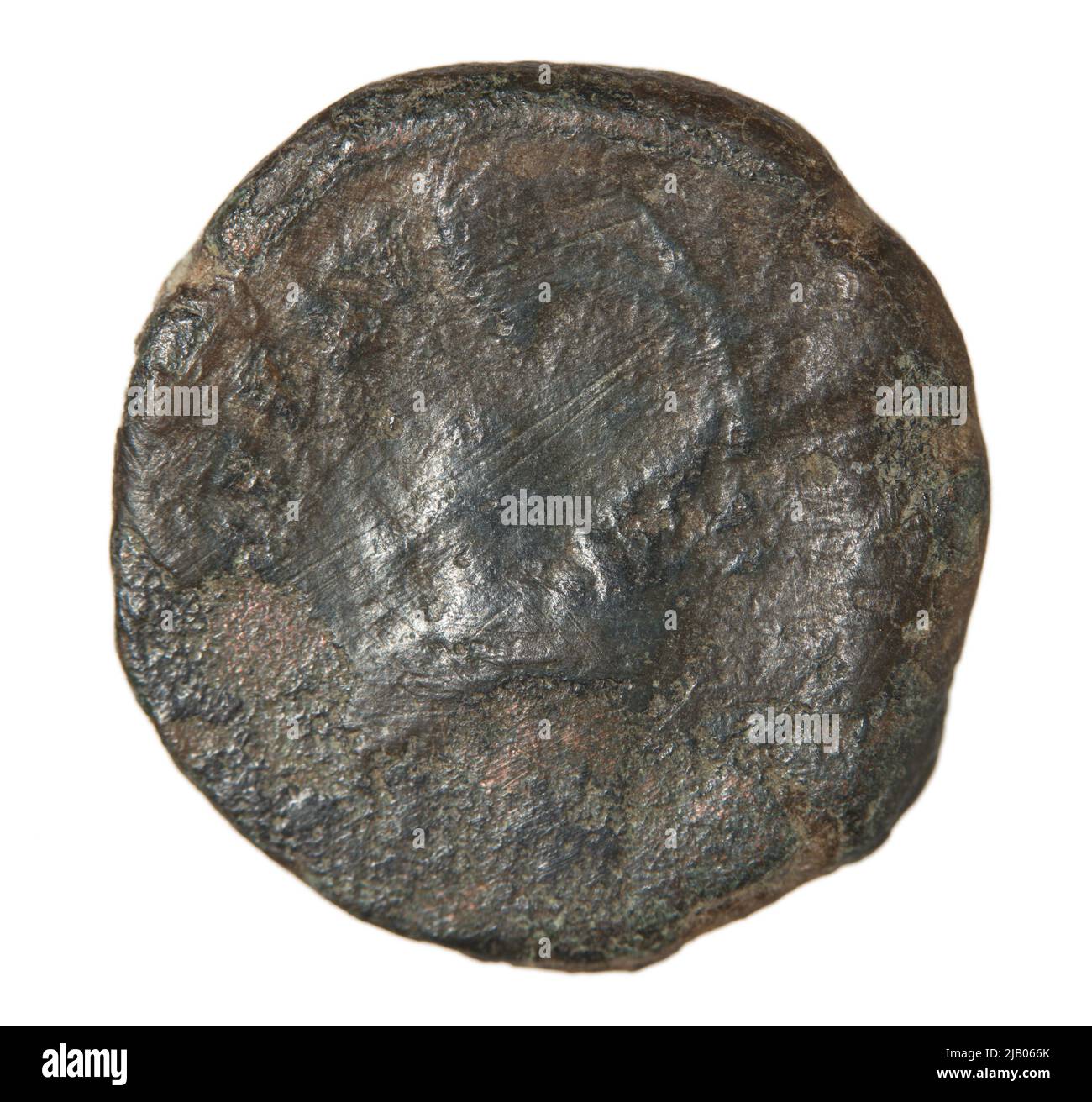 Byzantine Empire, Justinian I (527 565), Alexandria 12 nummi, bronze ...