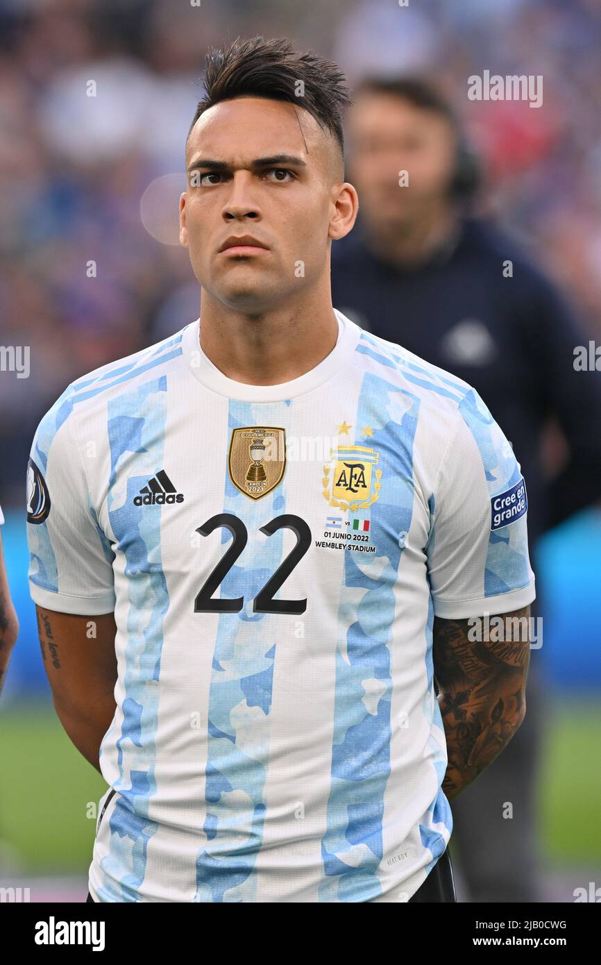 london-uk-31st-may-2022-lautaro-martinez-22-argentina-before-the