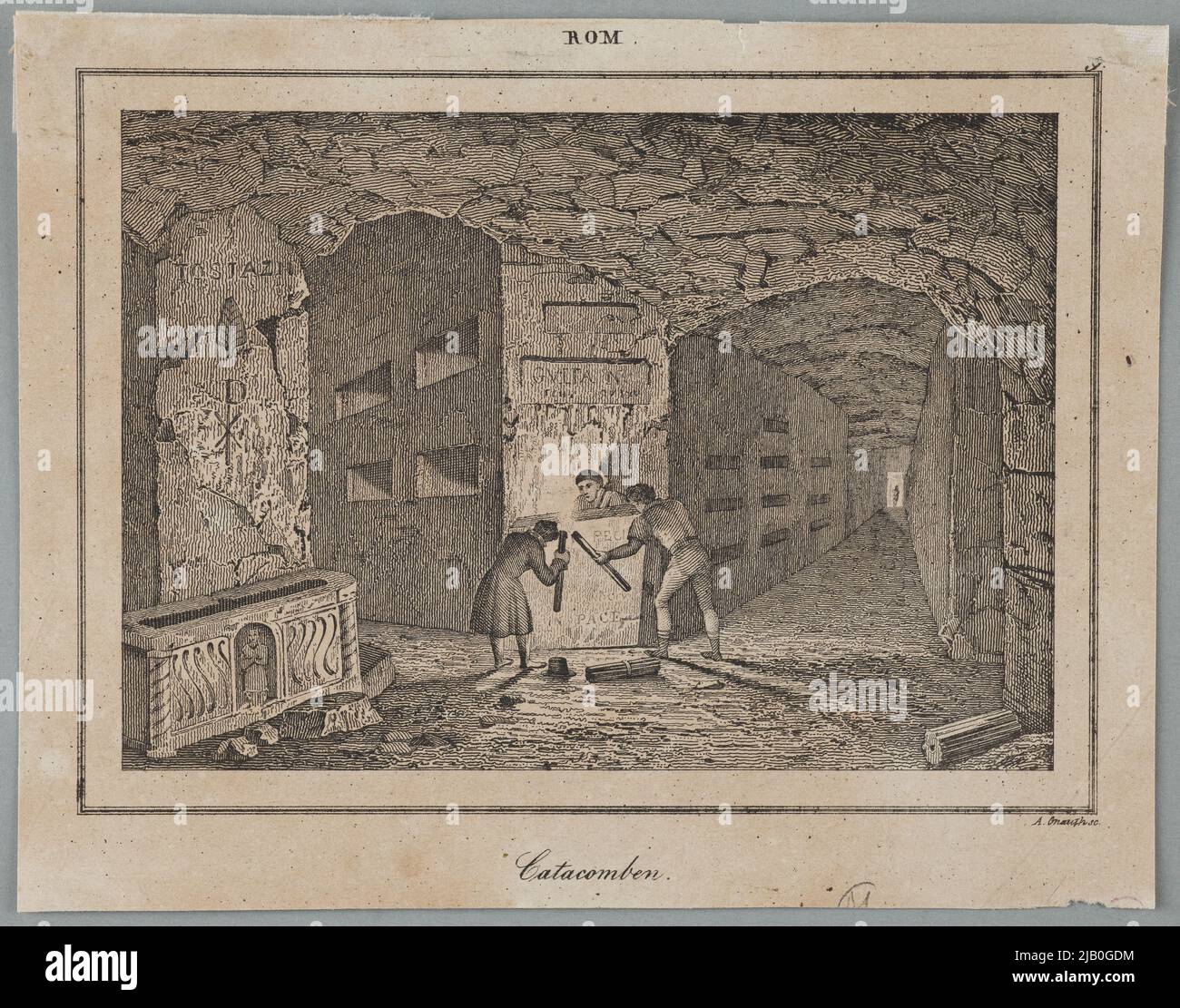 Rome Gnauth, Adolf (1812 1876 Stock Photo Alamy