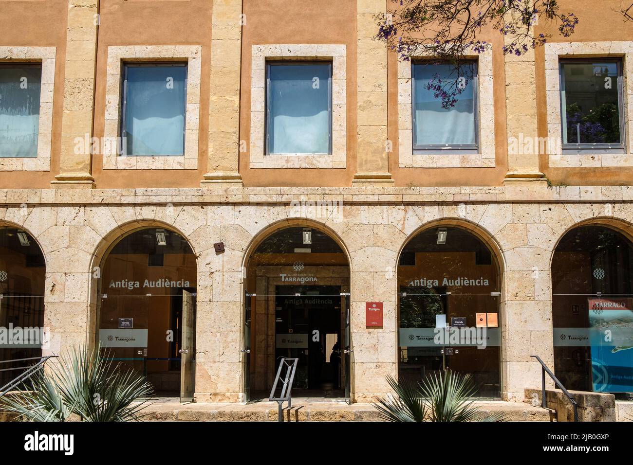 View Of The Fa ade Of The Congress Palace Antiga Audiencia De Tarragona view-of-the-fa-ade-of-the-congress-palace-antiga-audiencia-de-tarragona