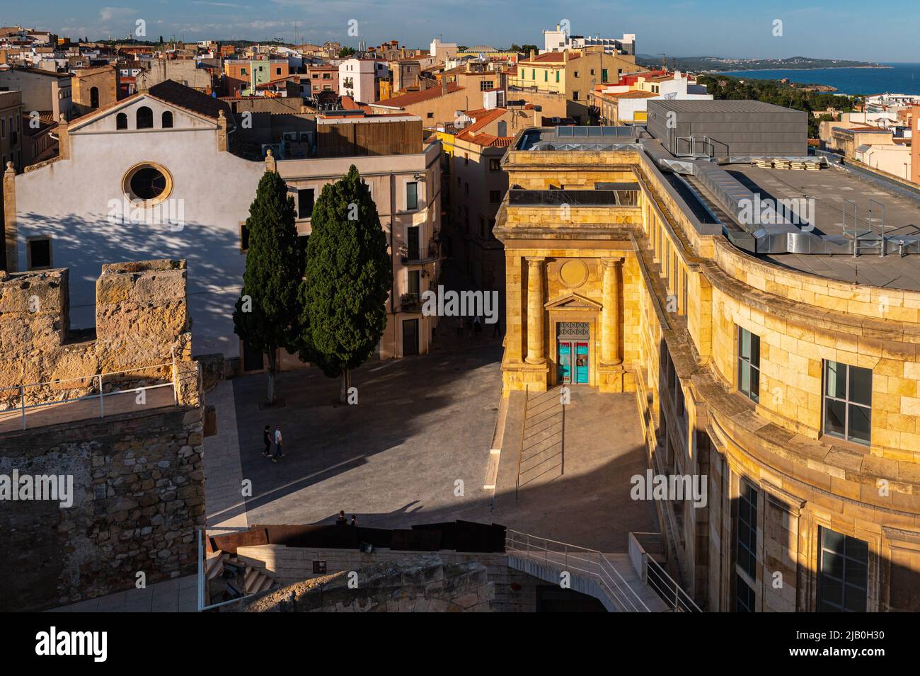 Tarragona, Spain. 28th May, 2022. View of the Archaeological Museum of