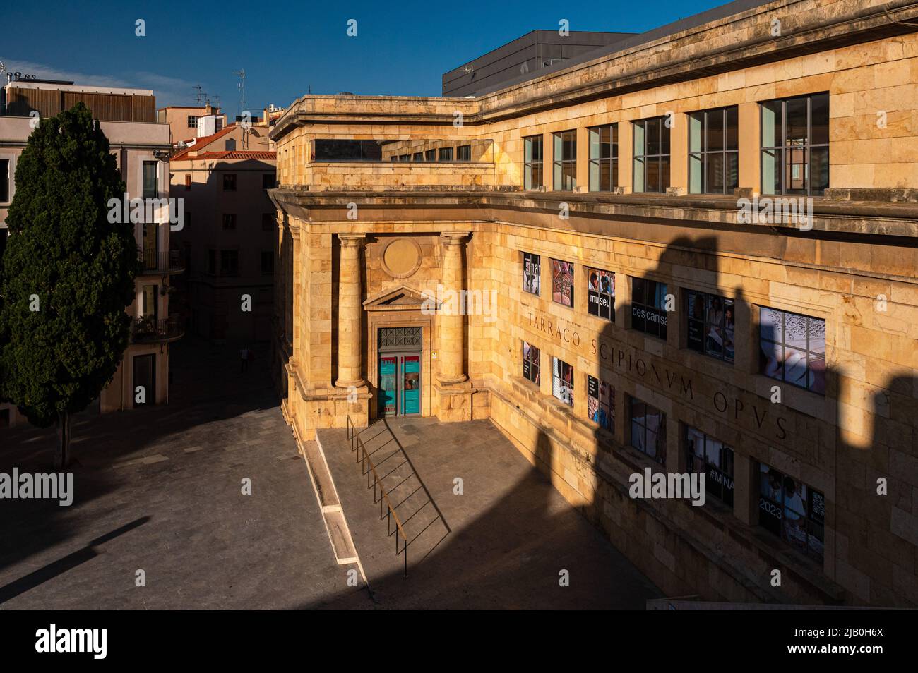 Tarragona, Spain. 28th May, 2022. View of the Archaeological Museum of