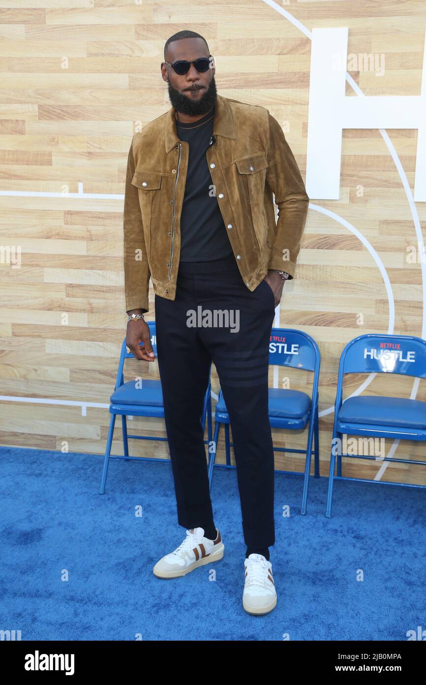 Los Angeles, Ca. 1st June, 2022. LeBron James at the Netflix World ...