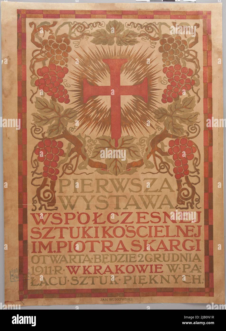 The first exhibition of contemporary church art Bukowski, Jan (1873 1943) Stock Photo