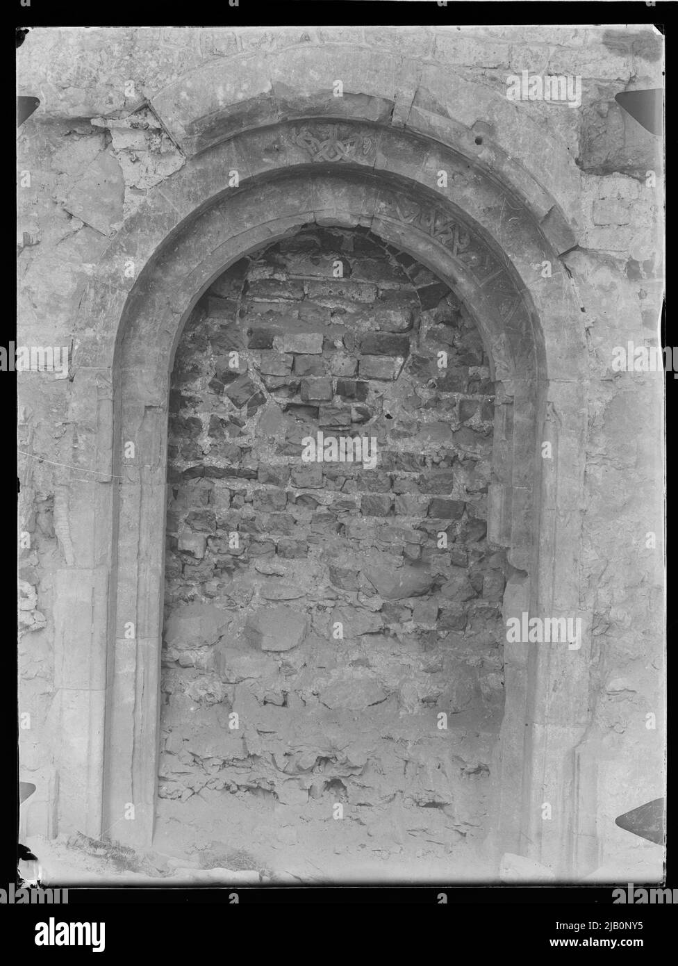 Gothic revival portal Black and White Stock Photos & Images - Alamy