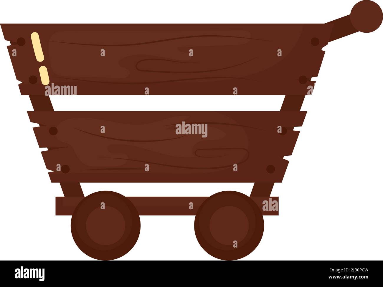wooden trolley car Stock Vector Image & Art Alamy