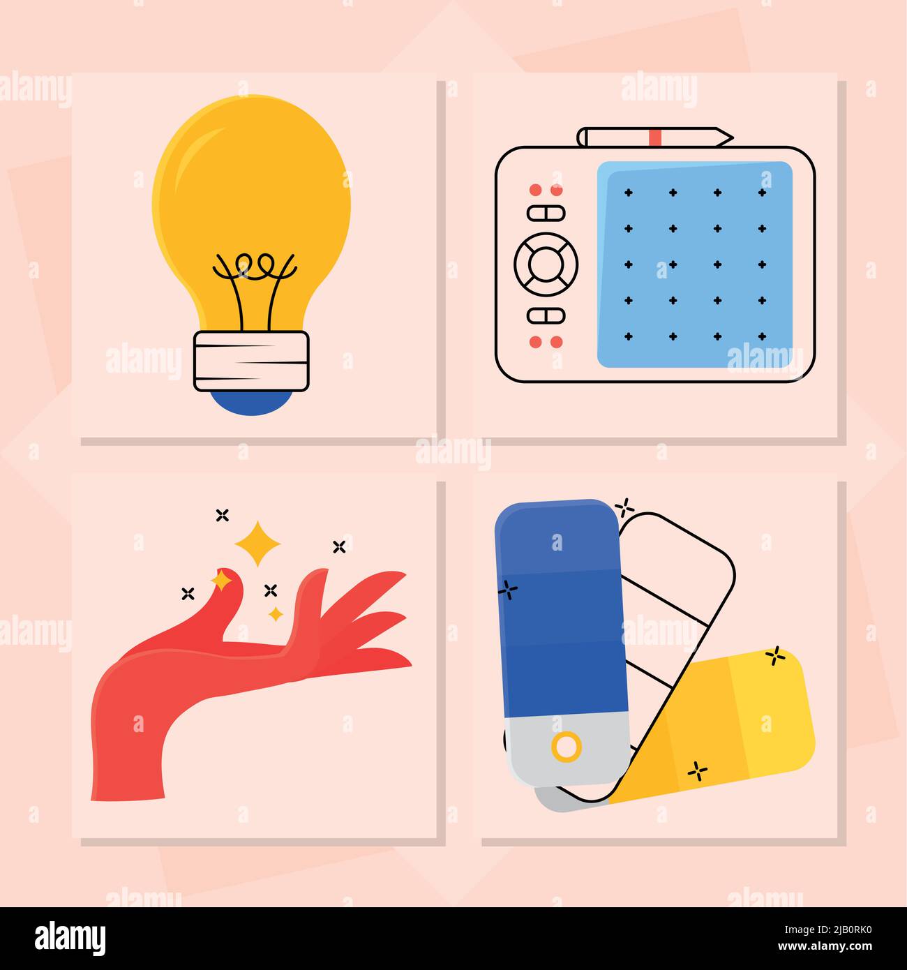 creative and design set Stock Vector Image & Art - Alamy
