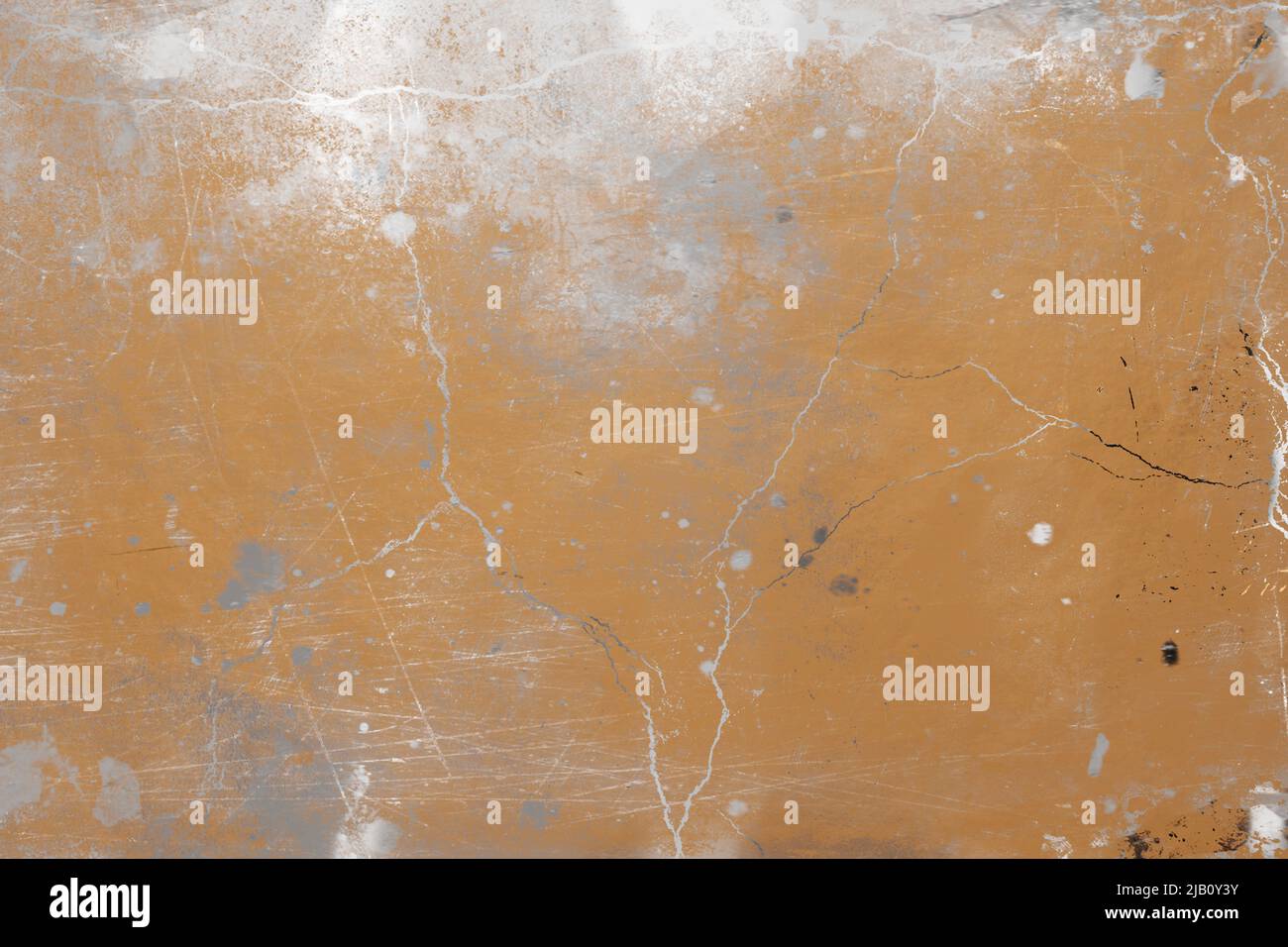 Steel textured metal sheet with heavy rust. 3d illustration Stock Photo