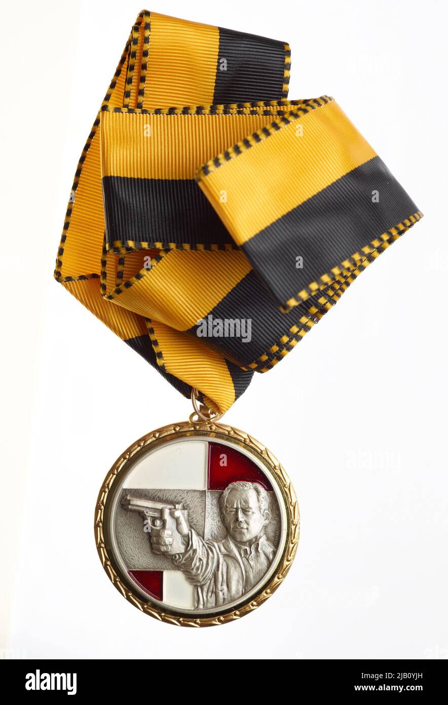 Commemorative medal of shooting competitions Kramer, Paul Stock Photo
